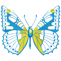 Butterfly Embroidery Design 11